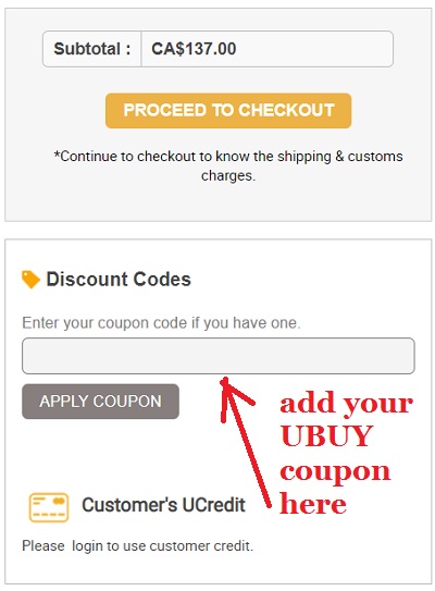 UBUY Coupon Code & Deals » 10% discount code - April 2024